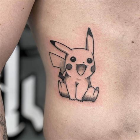 Pikachu Tattoo Design