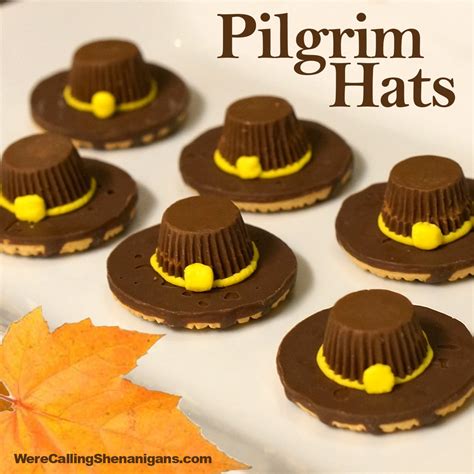 Pilgrim Hat Food Ideas for Thanksgiving