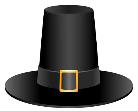 Clipart Pilgrim Hat Template