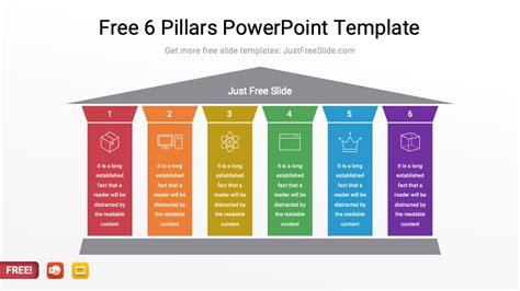 Pillar Template PPT Free Download Image 1