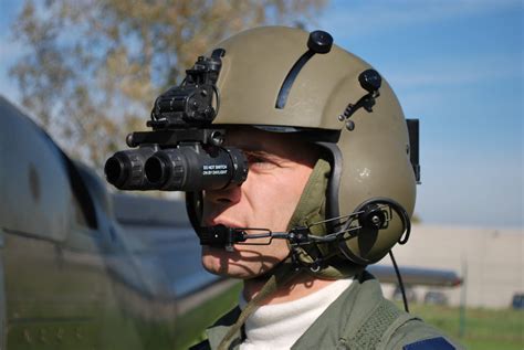 Pilot Helmet Night Vision Goggles