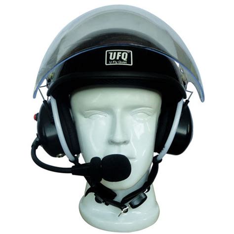 Pilot's Helmet with Noise Reduction