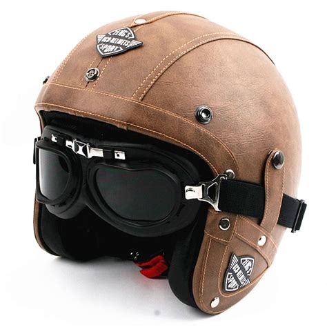 Open-Face Pilot's Helmet