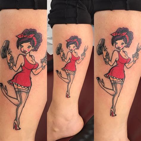 Sailor Jerry's pin-up girl tattoos