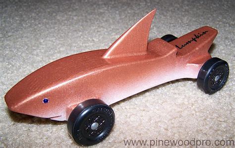 Pinewood Derby Shark Body