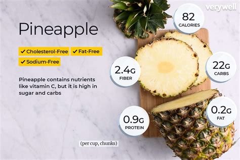 Pineapple fruit cup nutrition facts