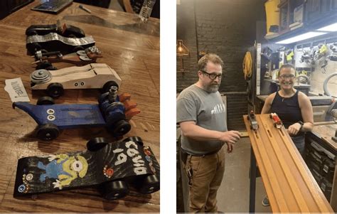 Pineewood Derby Car Testing