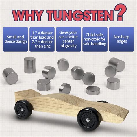 Pineewood Derby Car Weights