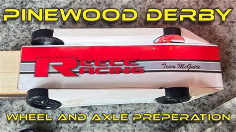 Pinewood Derby axles