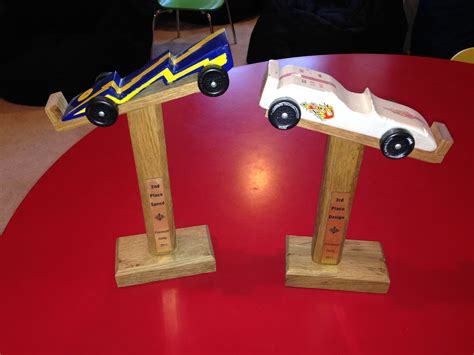 Pinewood Derby Car Display