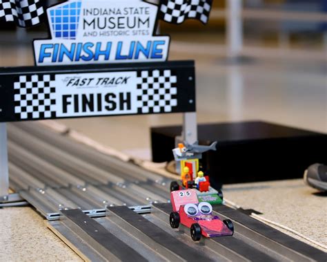 Pinewood Derby Finish