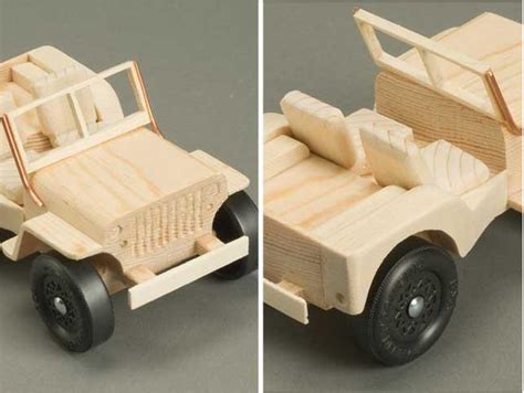 Pinewood Derby Jeep Template 1