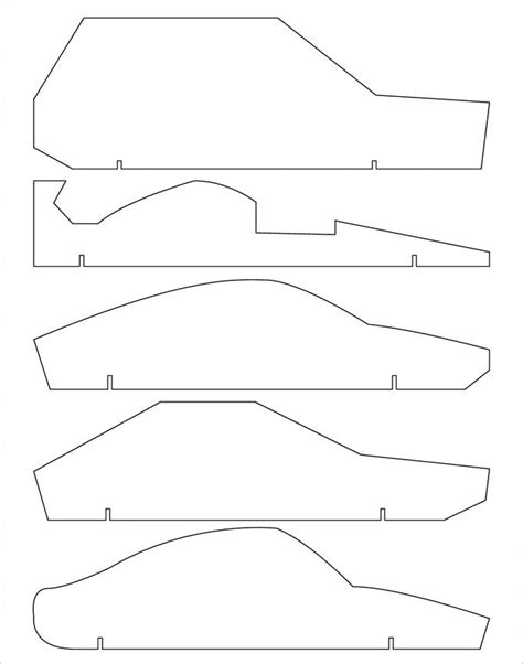 Pinewood Derby Flyer Template 9