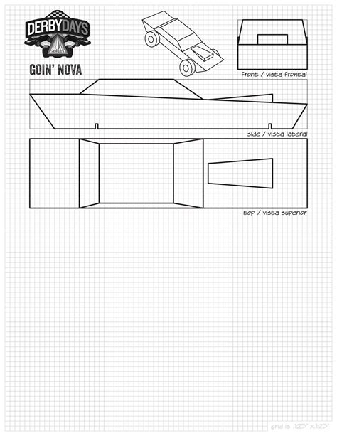 Pinewood Derby Template Gallery 8