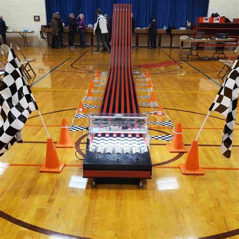 Pinewood Derby track