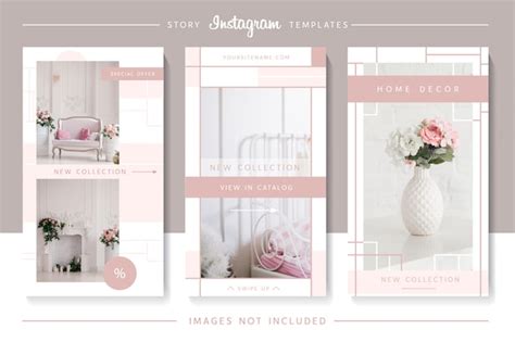 Pink Instagram Story Templates