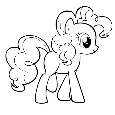 Pinkie Pie coloring page