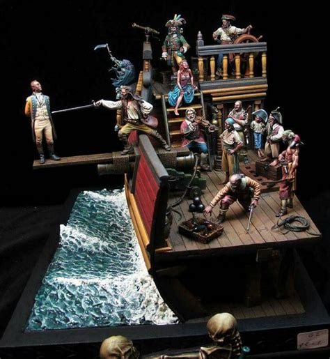 Pirate Ship Diorama Ideas