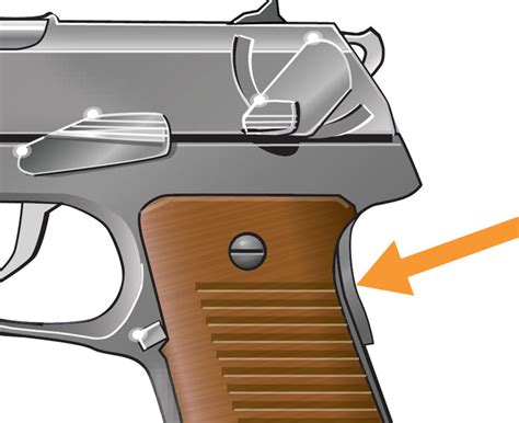 A pistol safety feature