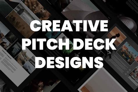 Pitch deck design with a minimalist approach