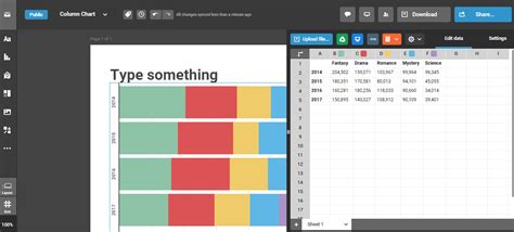 Pitch Deck Graphs and Charts