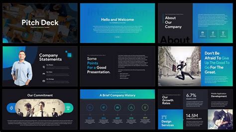 Pitch Deck PowerPoint Template