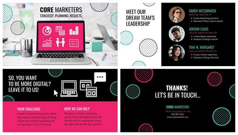 Pitch Deck Template Examples