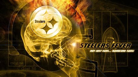 Pittsburgh Steelers logo with a yellow font