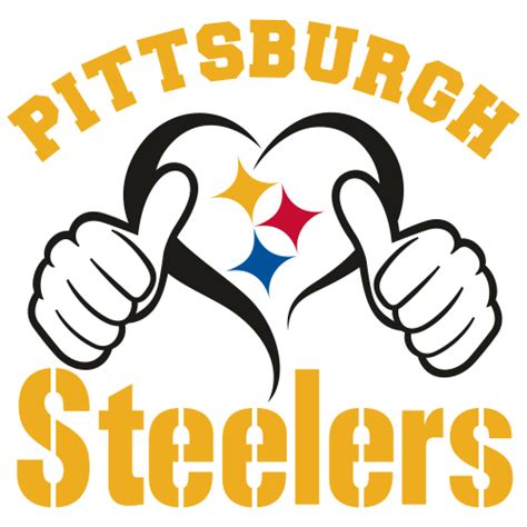 Official Pittsburgh Steelers logo with a steelmark symbol