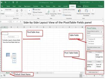 Pivot Table Interface