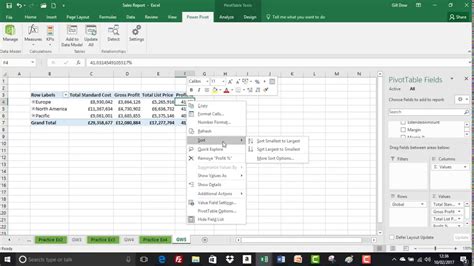 Pivot Table Measures