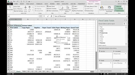 Using pivot tables to identify missing numbers in Excel