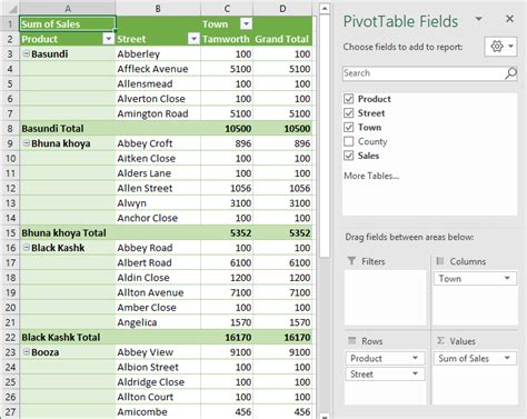 Pivot Table VBA Gallery 4