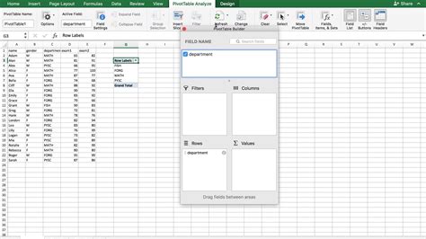 Using Pivot Tables to Calculate Categorical Variables in Excel