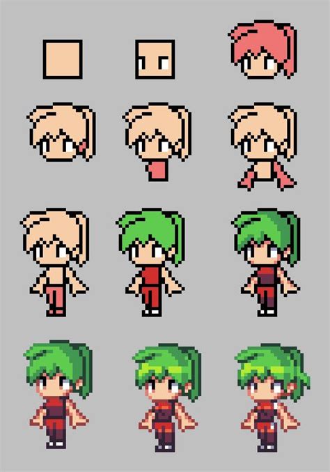 Pixel Art Character Template Tutorial