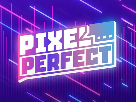 Pixel Perfect logo template