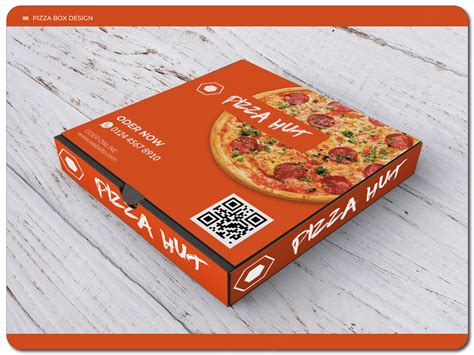 Pizza Box Design Template 1