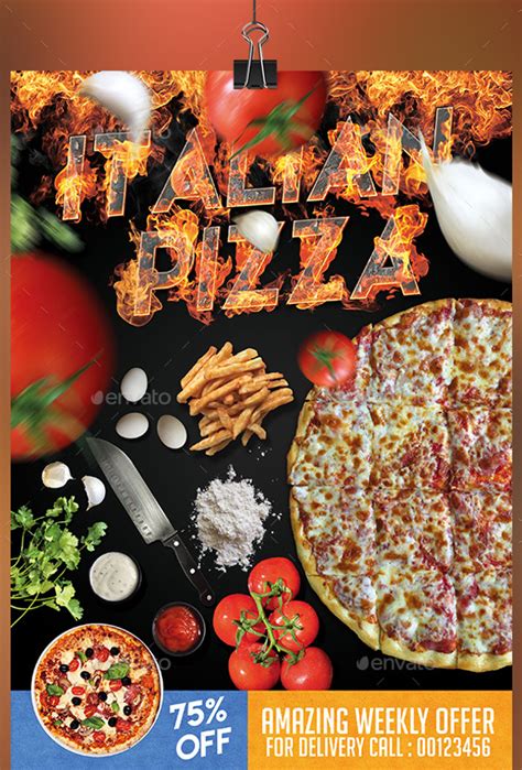 Pizza Flyer Template 4