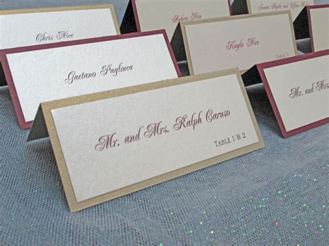 Place Cards with Photos