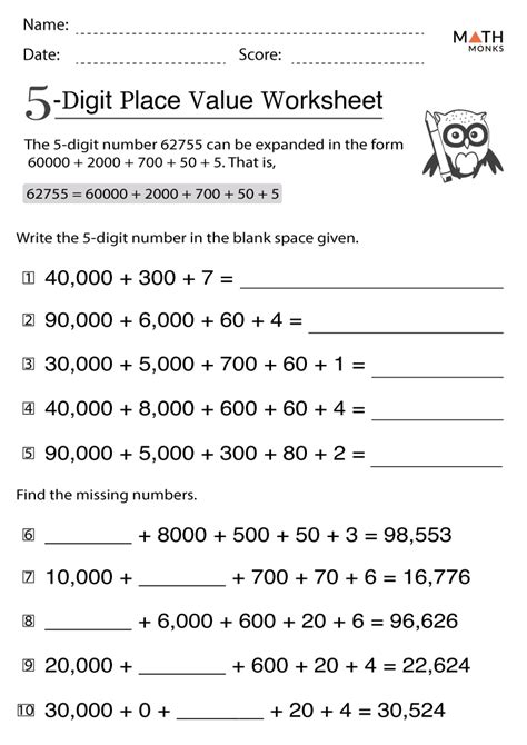 Place Value Worksheets for 7th Grade