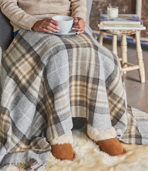 Plaid Blanket Winter Wonderland Ideas