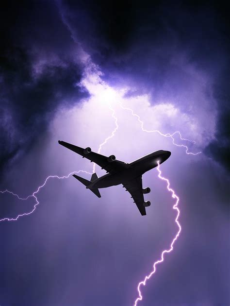 Plane Lightning Strike