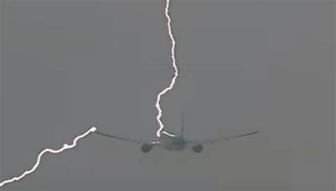 Plane Lightning Impact