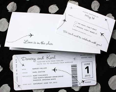 plane ticket invitation template example 4