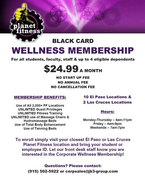 Planet Fitness Membership Terms