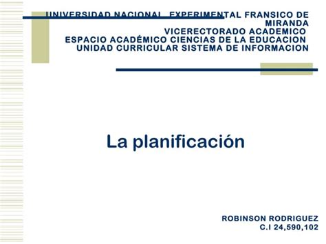 Planificación trabajo parcial