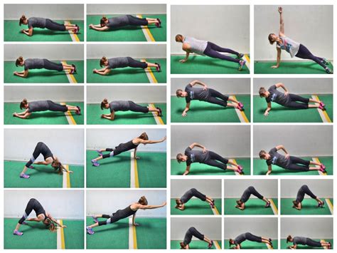 Plank Exercise Variations