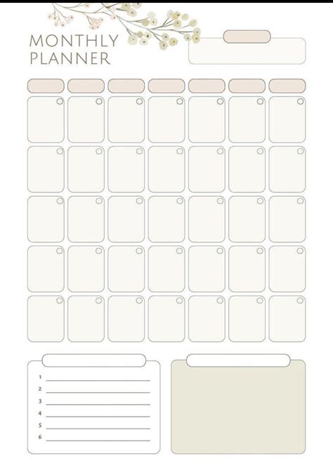 Free Planner Printables and Stickers for Productivity