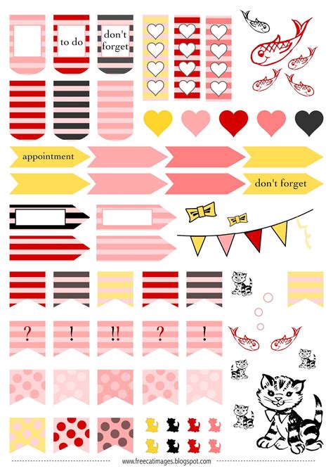 Planner Sticker Printables