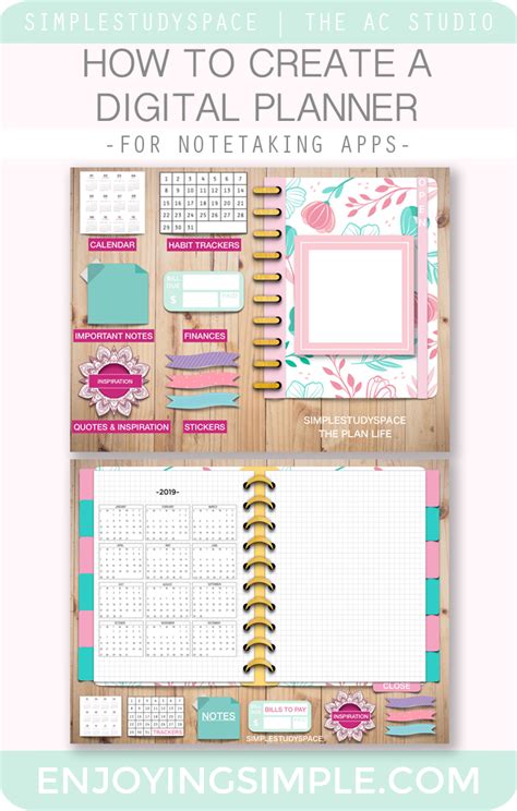 Cute Planner Templates Example 2